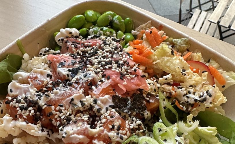 Poke bowl at NOOK